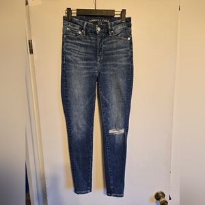 AE Luxe Stretch High Rise Jegging | size: 2 short